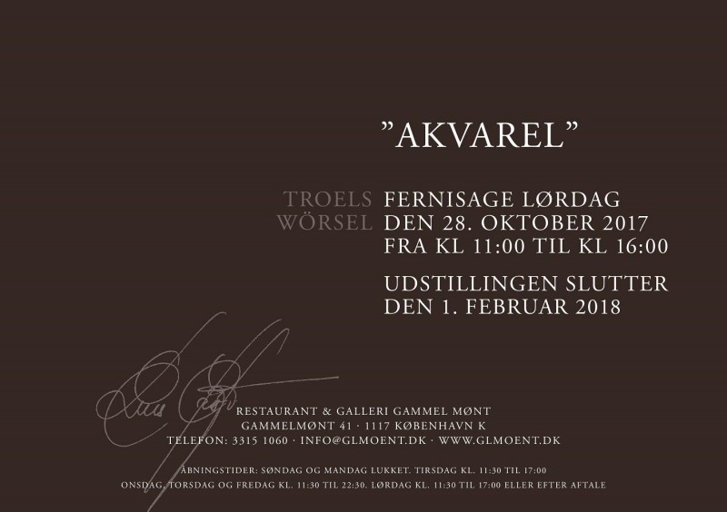 Invitation - Troels Wörsel DEN RØDE